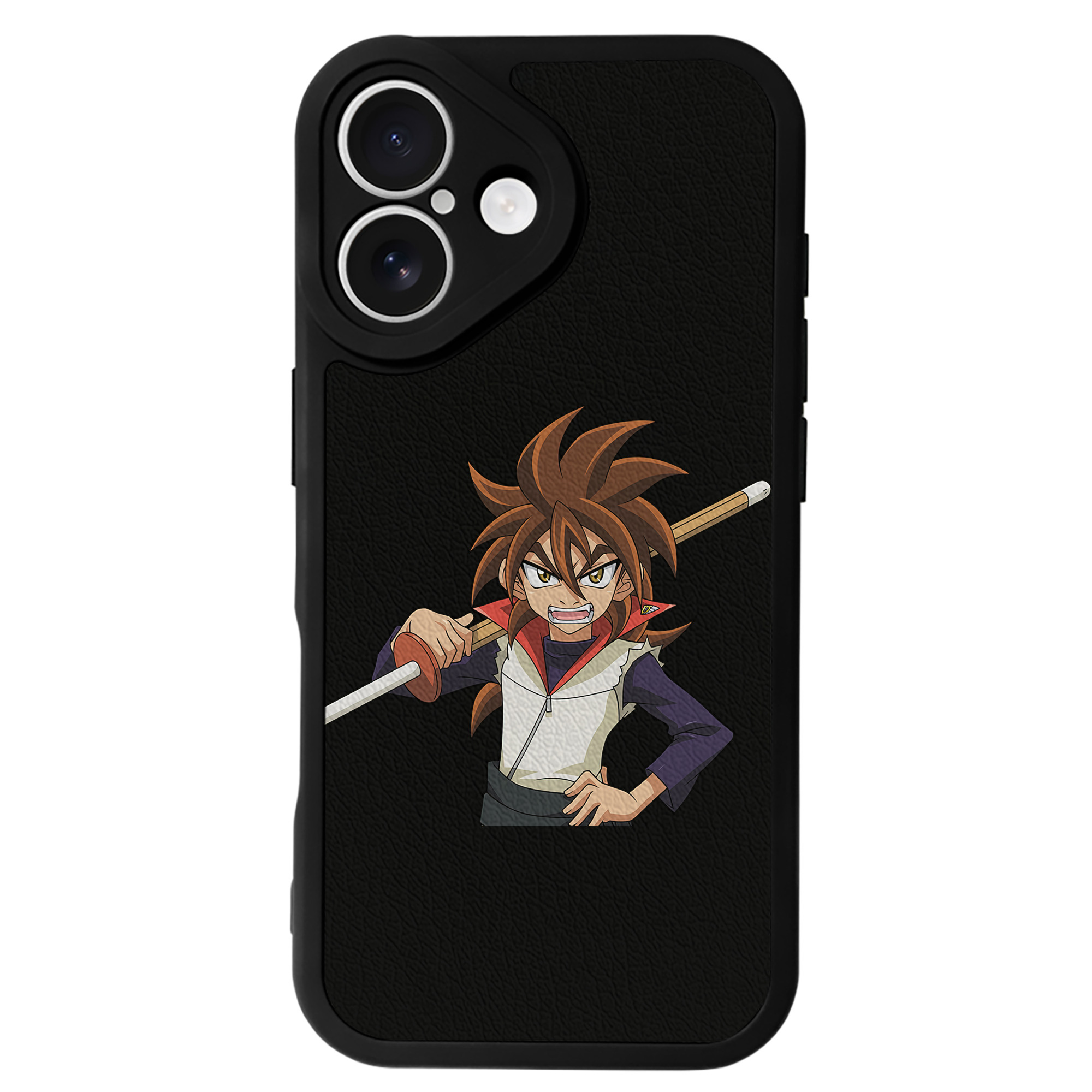 遊☆戯☆王 Yu-Gi-Oh! 【iPhone 16シリーズ対応】シリコンスマホケース（レザー調） 材質：シリコン